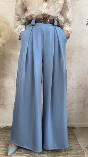 Παντελονα Sandra-γαλάζιο