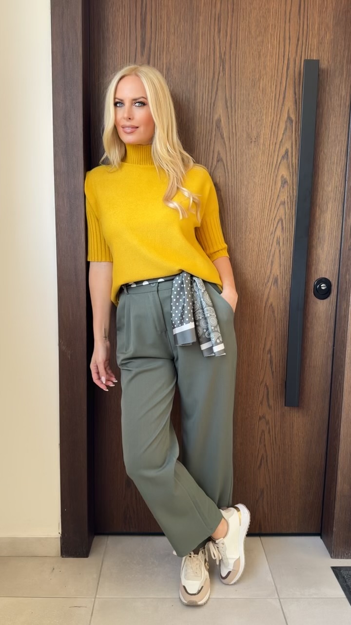 Παντελόνι γραφείου- Λαδι