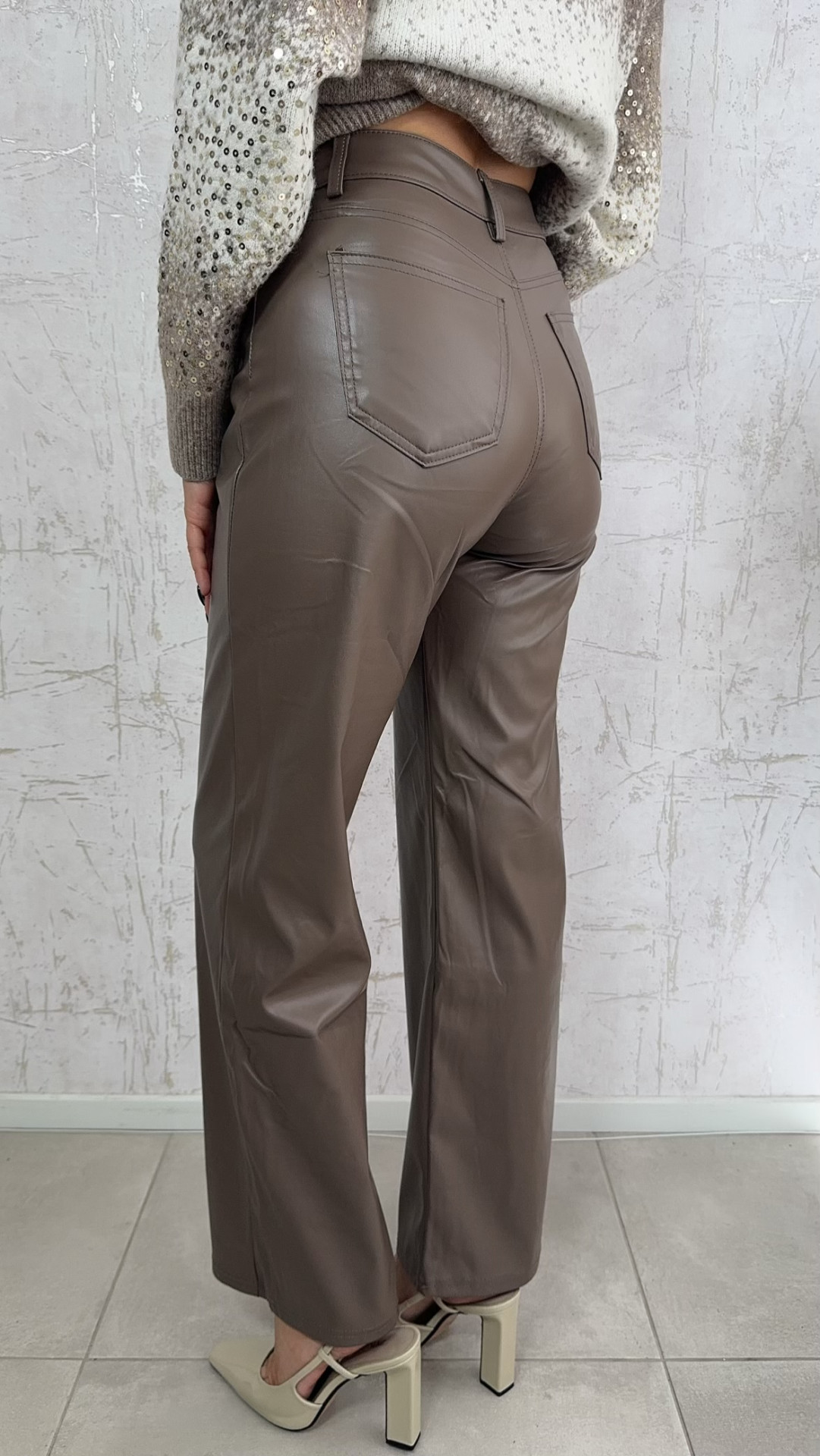 Δερματίνη παντελόνι-Πουρου