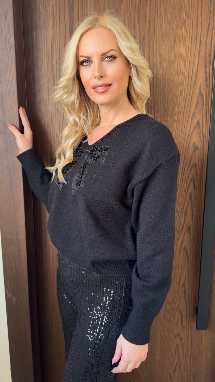 Μπλούζα φιογκος - Μαυρο