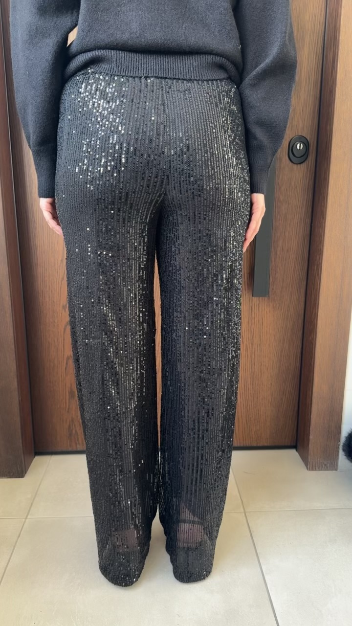 Παντελονα Παγιετα-Μαύρο