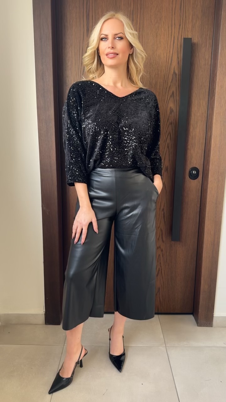 Δερματίνη ζιπ-Μαυρο