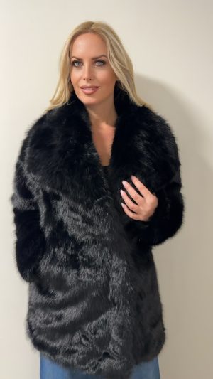 ELAISA ECO FUR – Μαυρο