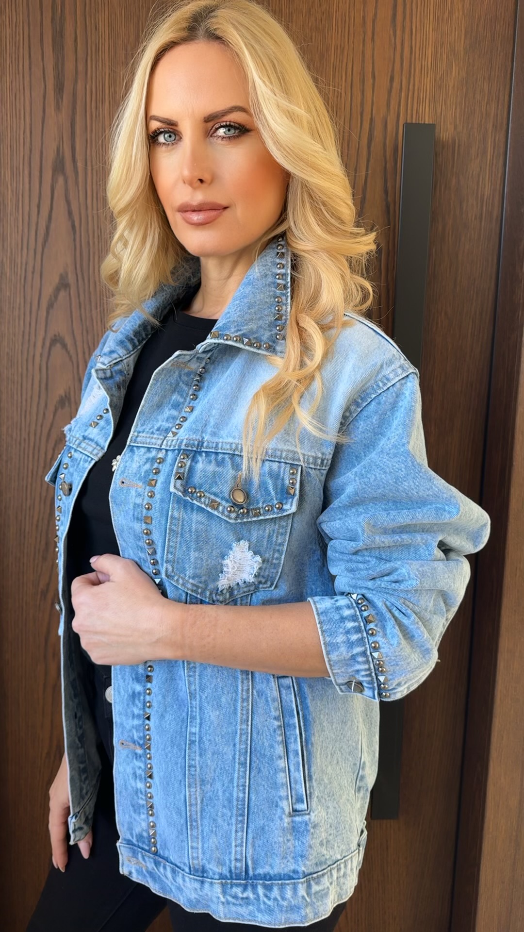 Τζιν τζάκετ με τρουκς