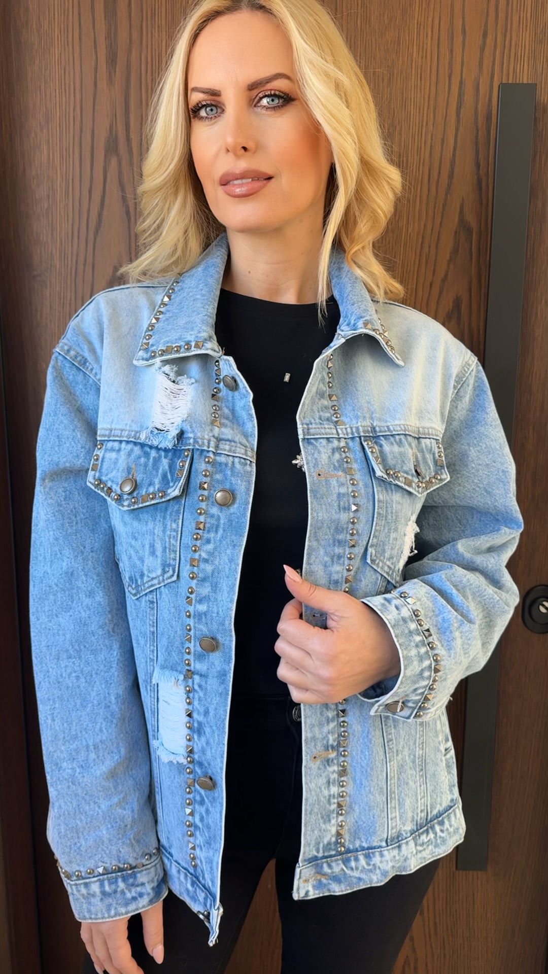 Τζιν τζάκετ με τρουκς