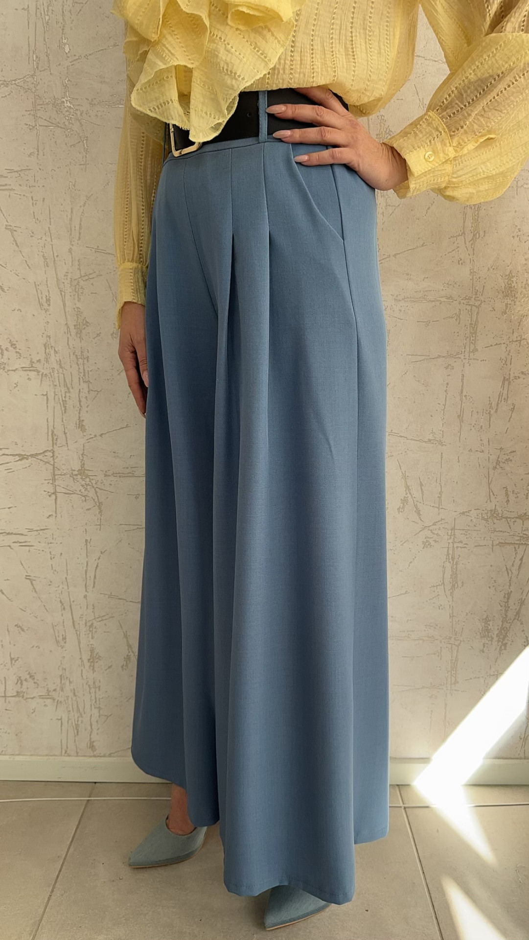 Παντελονα με ζώνη- Blue jean