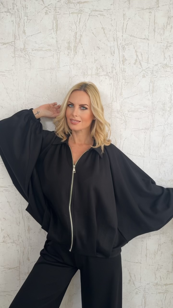 Berfa Σετ Φόρμα-Μαυρο